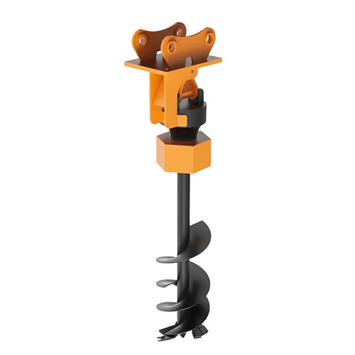 Post Hole Digger For Excavator