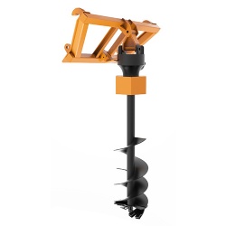 Post Hole Digger For Mini Articulated Loader